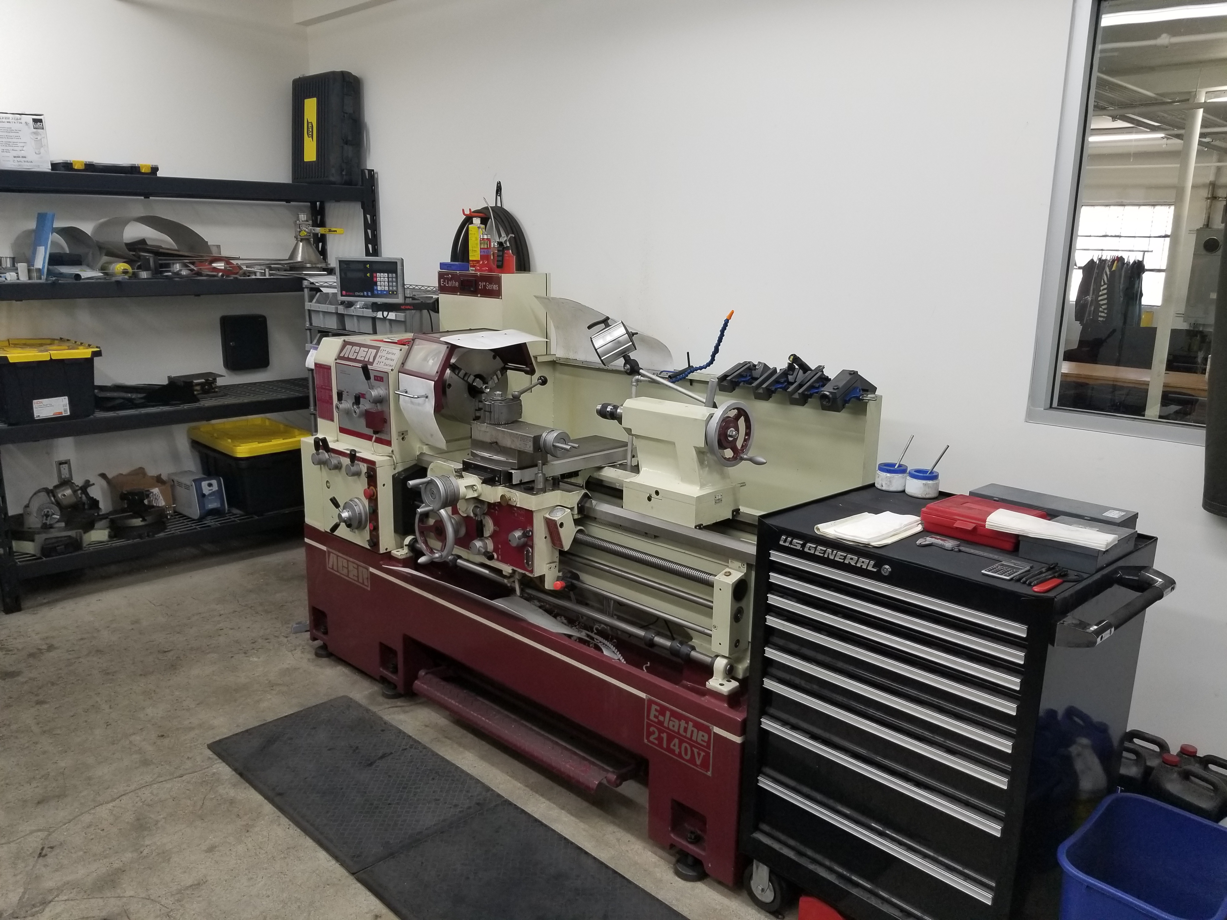 Manual E-Lathe with 21in Swing