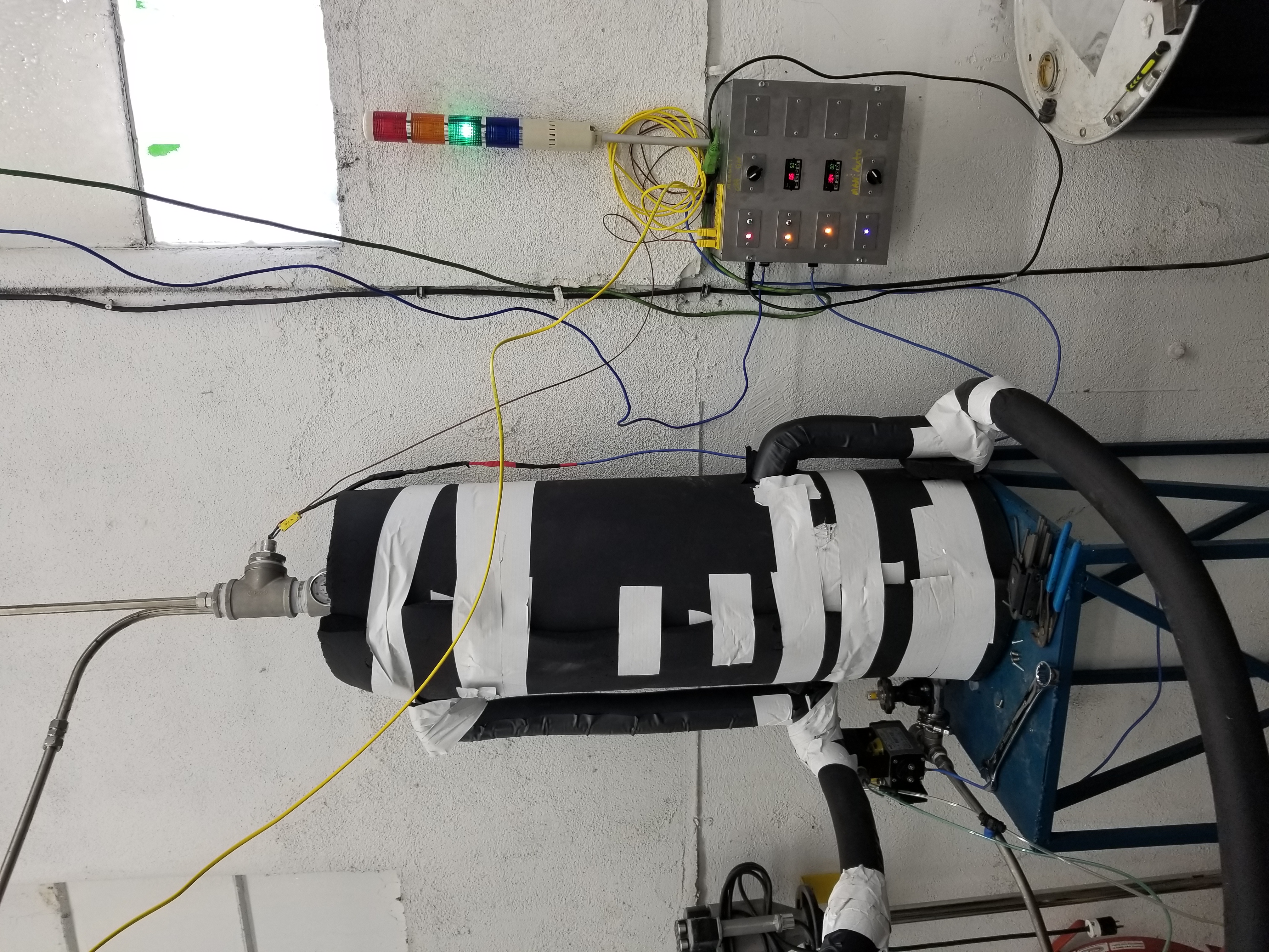 Liquid/Gas Heat Exchanger Operational